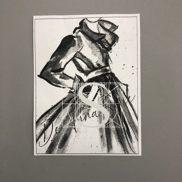 Watercolor Art Note Cards. Set of 8 - Picture 4 of 7